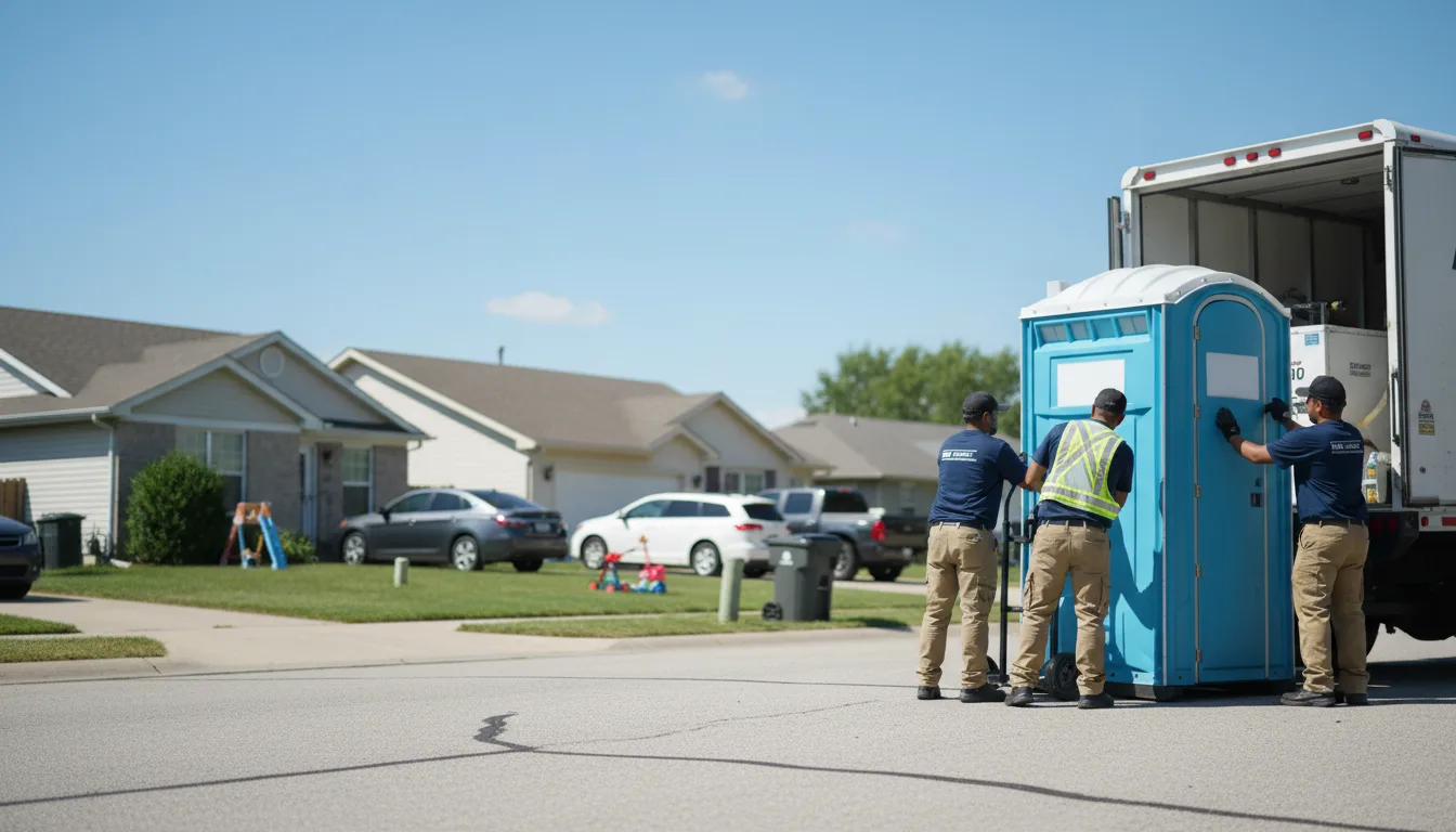 Standard Porta Potty Rentals in New Paris, IN near me